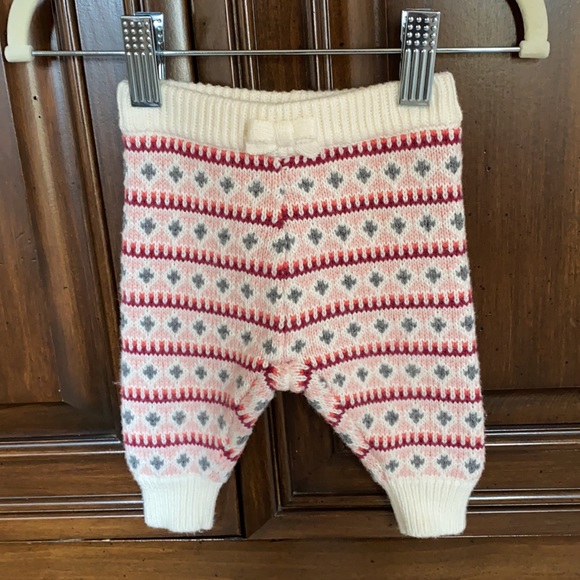 Janie and Jack 0-3 month sheep sweater set - Picture 3 of 4